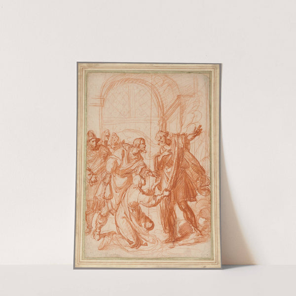 The Archangel Raphael Refusing Tobias’s Gift by Giovanni Biliverti