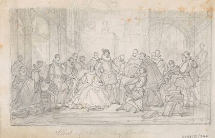 The Archdukes Albert and Isabella Visit the Printer Plantin