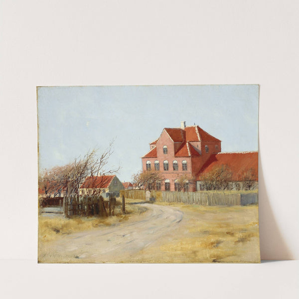 The architect Ulrik Plesner’s first extension to Brøndum’s Hotel (1892) by Johan Peter von Wildenradt