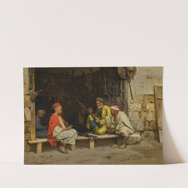 The Armourer’s Shop by Arthur Von Ferraris