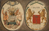 The Arms of the Dutch East India Company and of the Town of Batavia