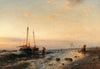 The arrival of the fishing boats