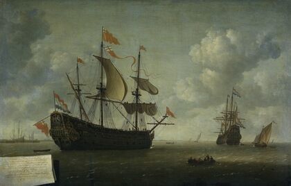 The Arrival of the Royal Charles