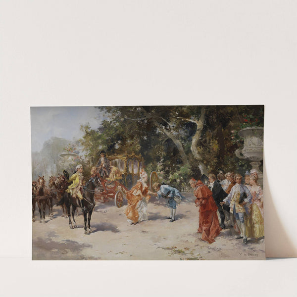The Arrival by Vicente García De Paredes
