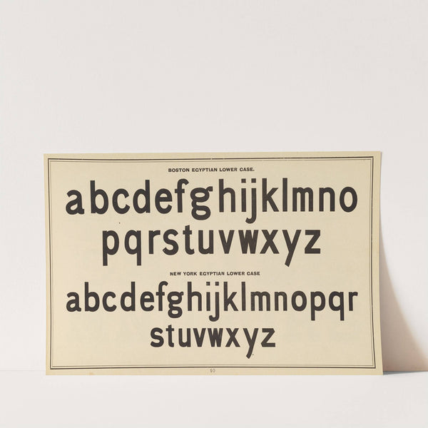 The art of lettering and sign painter&#8217;s manual Pl.09 (1878) by Allen P Boyce