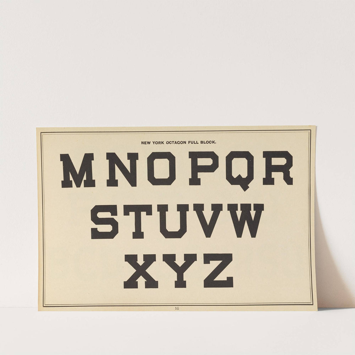 The art of lettering and sign painter’s manual Pl.15 (1878) by Allen P Boyce