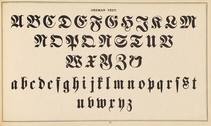 The art of lettering and sign painter’s manual Pl.26 (1878)