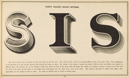 The art of lettering and sign painter’s manual Pl.28 (1878)