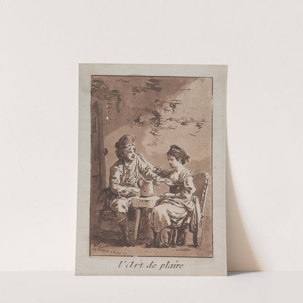 The Art of Pleasing (1771) by Jean-Baptiste Le Prince