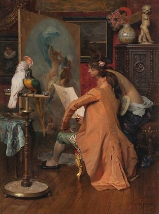The Artist and his Model