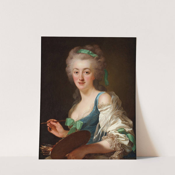 The artist Anne Vallayer-Coster (1783) by Alexander Roslin