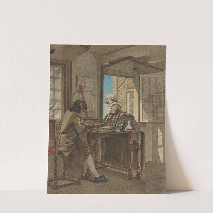 The Artist in his Atelier by Christiaan Andriessen