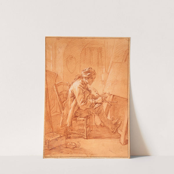 The Artist in His Studio (circa 1733) by François Boucher