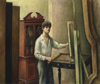 The Artist in his Studio