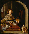 The Artist In His Studio