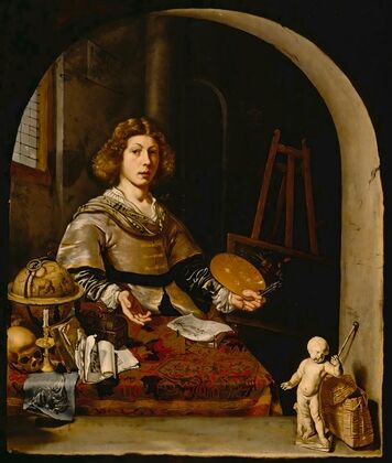 The Artist In His Studio
