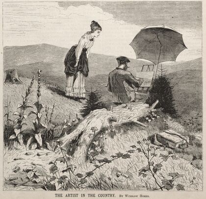 The Artist in the Country (1869)