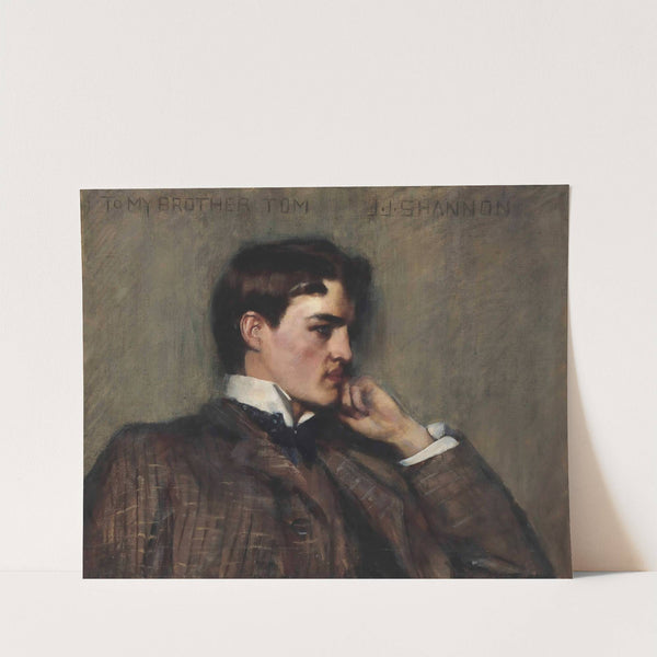 The artist&#039;s brother, Tom by James Jebusa Shannon