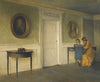 The Artist’s Daughters In An Interior