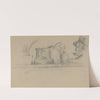 The Artist’s Father and Objects on a Mantel (verso) (1877-1881) by Paul Cézanne