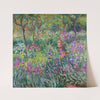The Artist’s Garden in Giverny (1900) by Claude Monet