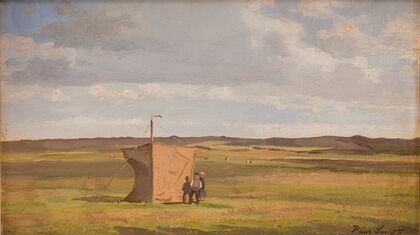The Artist’s Shelter on the Moors in Jutland (1907 - 1911)