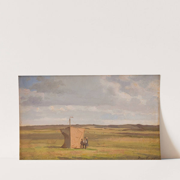 The Artist’s Shelter on the Moors in Jutland (1907 - 1911) by Hans Smidth