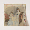 The Artist’s Sister,Edma With Her Daughter Jeanne (1872) by Berthe Morisot