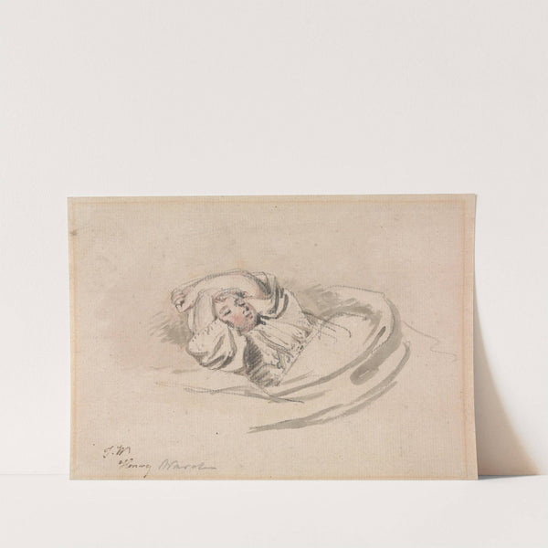 The Artist&#039;s Son, Henry, Asleep by James Ward