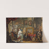 The Artist&#039;s Studio by Johann Georg Platzer