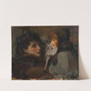 The Artist&#039;s Wife And Daughter by James Jebusa Shannon
