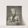 The Artist&#039;s Wife With A Book by Georg Friedrich Schmidt