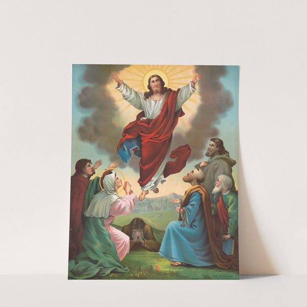 The ascension by Krebs Lith. Co