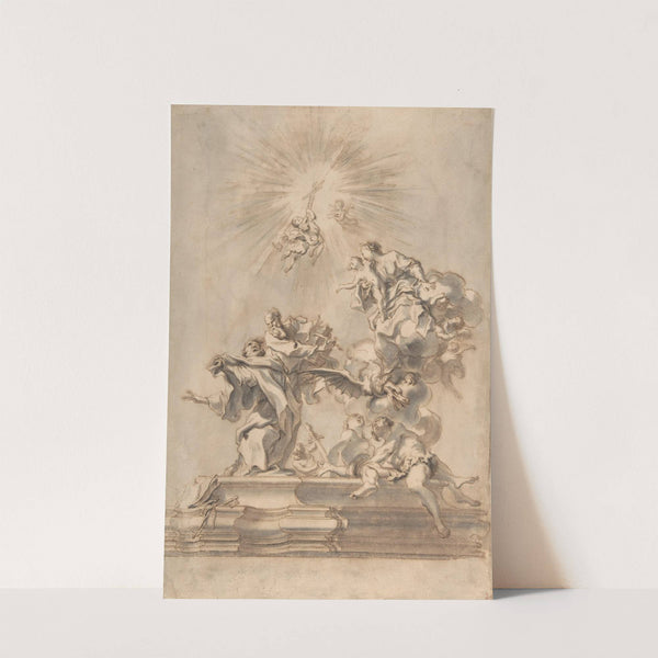 The Ascension of the Virgin by Gregorio de&#039; Ferrari