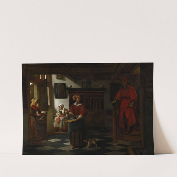 The Asparagus Vendor (1675–80) by Pieter De Hooch