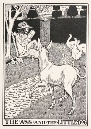 The Ass and the Little Dog