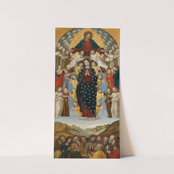 The Assumption of the Virgin by Ambrogio Bergognone