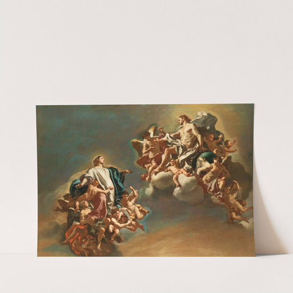 The Assumption Of The Virgin by Francesco Solimena