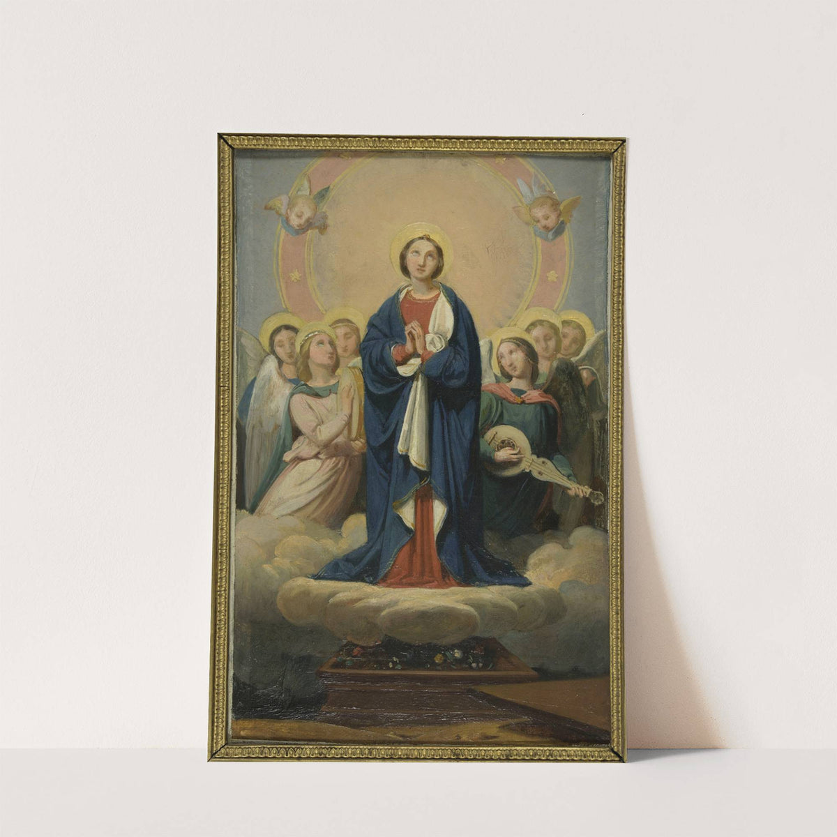 The Assumption Of The Virgin by Jean-Louis Bezard