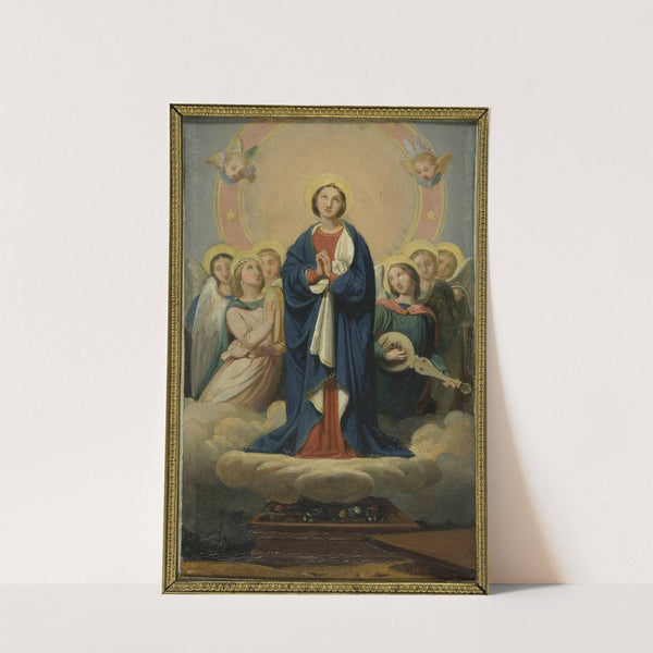 The Assumption Of The Virgin by Jean-Louis Bezard