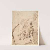 The Astronomer Galileo (The Sense of Sight) by Franz Xavier Karl Palko
