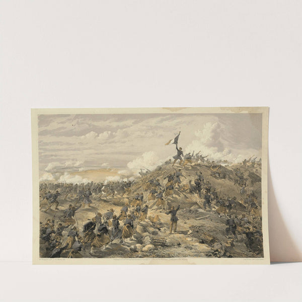 The attack on the Malakoff by Edmond Morin