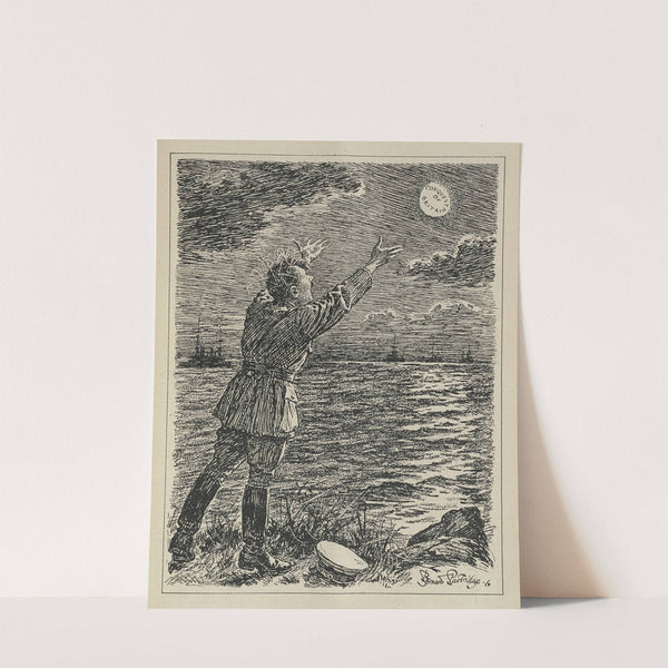 The august moon (1940) by Bernard Partridge