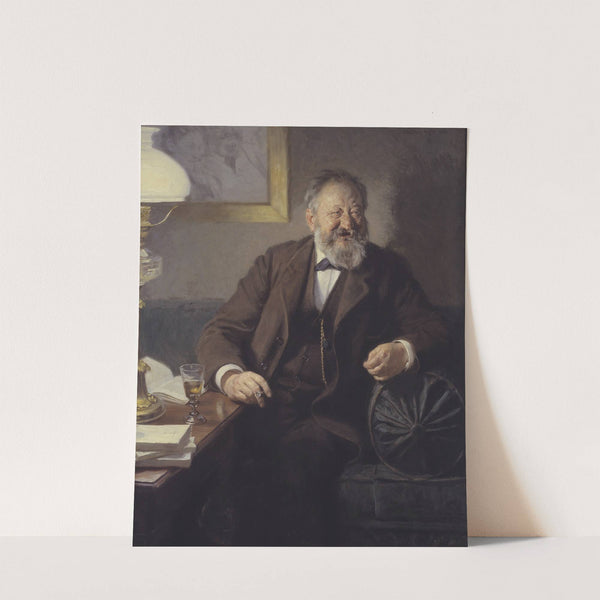 The Author Sophus Schandorph by Peder Severin Krøyer