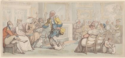 The awkward footman (ca. 1780–1825)