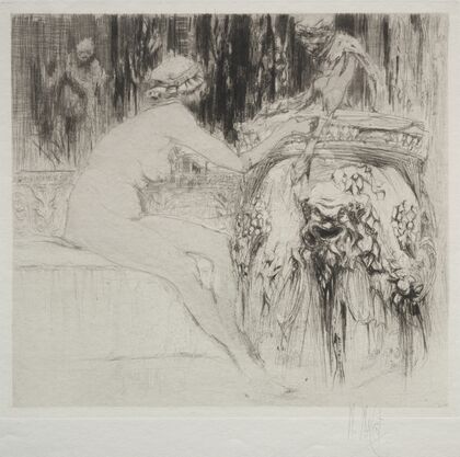 The Bacchante and the Young Faun (c. 1911)