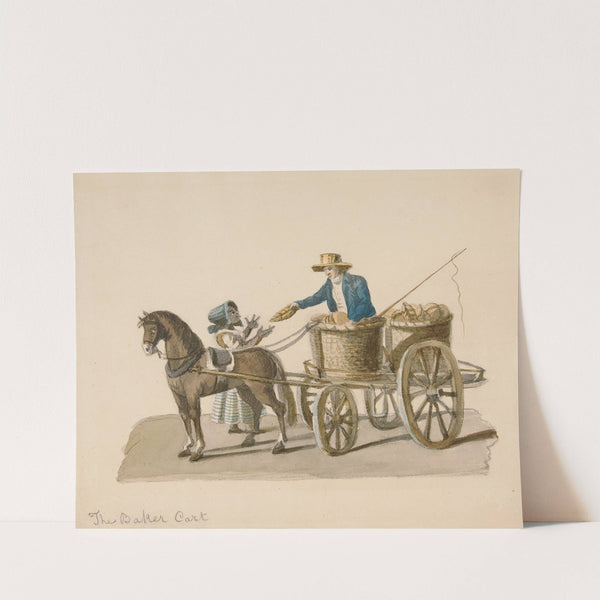 The Baker’s Cart by Nicolino Calyo