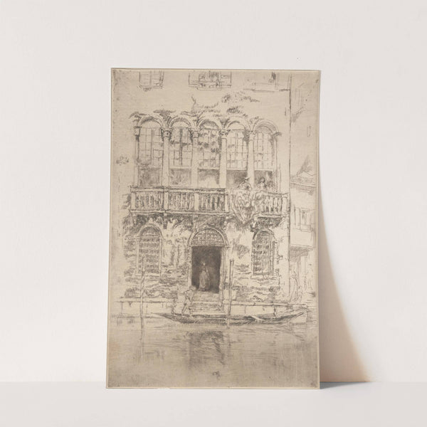 The balcony (1879) by James Abbott McNeill Whistler