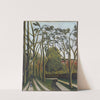 The Banks of the Bièvre near Bicêtre by Henri Rousseau