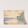 The Banks of the Marne at Dawn by Albert Dubois-Pillet